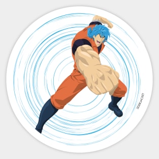 The Food Fighter Sticker